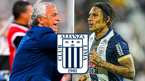 Néstor Gorosito y Paolo Guerrero en Alianza Lima.
