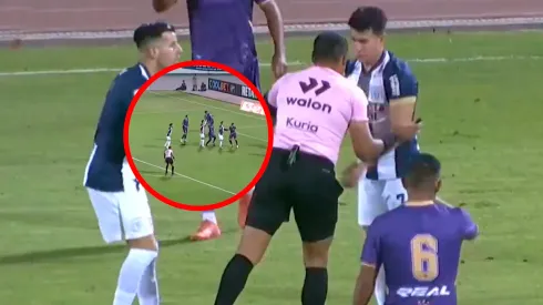 Polémica en un penal no cobrado en el Alianza Lima vs. Comerciantes Unidos.