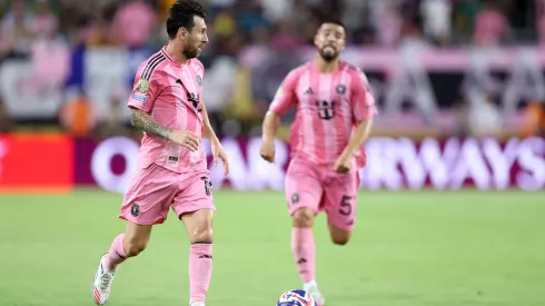 Messi, la carta de gol de Inter Miami.