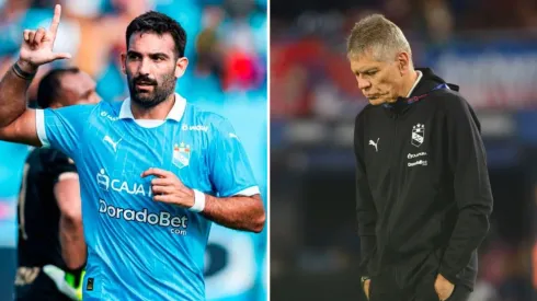 Martín Cauteruccio y Paulo Autuori en Sporting Cristal.