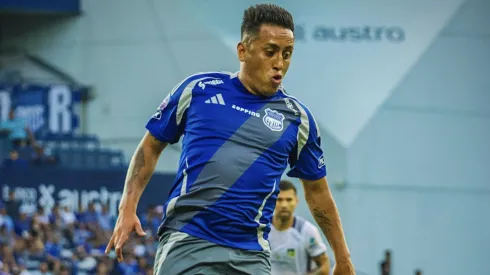 Christian Cueva en Emelec.