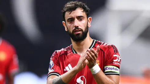 Bruno Fernandes en el Manchester United.