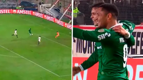 Vitor Roque marcó el 3-0 de Palmeiras a Universitario.