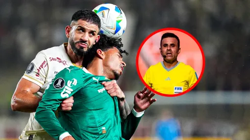 Polémico árbitro para el Universitario vs. Palmeiras.
