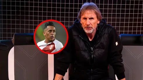 Ricardo Gareca y Christian Cueva.