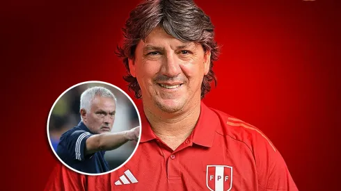 Jean Ferrari y José Mourinho.