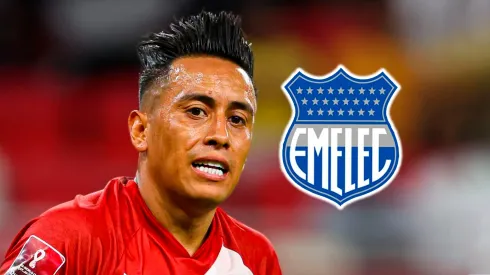 Christian Cueva y Emelec.