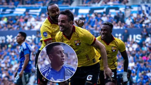 Christian Cueva y Barcelona SC.