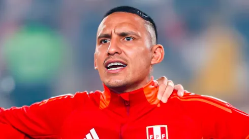Alex Valera en la Selección Peruana.