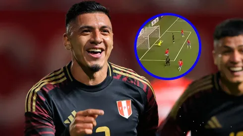 César Inga marcó un golazo en el Perú vs. Chile.