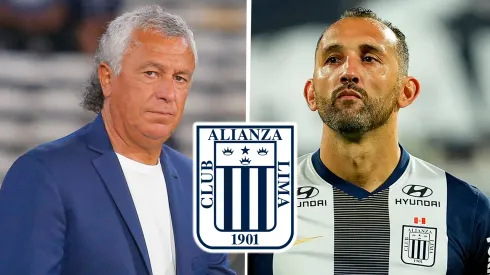 Néstor Gorosito y Hernán Barcos en Alianza Lima.