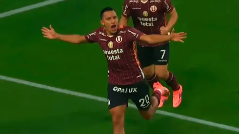 Gol de Valera en el Universitario vs. Sporting Cristal.