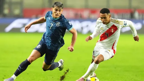 Marcos López ante Ecuador.