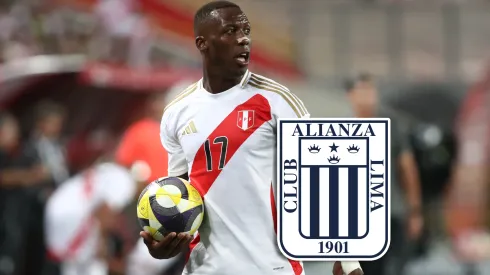 Luis Advíncula con la camiseta de la Selección Peruana.
