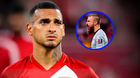 Miguel Trauco en el Perú vs. Australia.