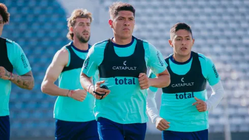 Jesús Castillo en los entrenamientos de Alianza Lima.