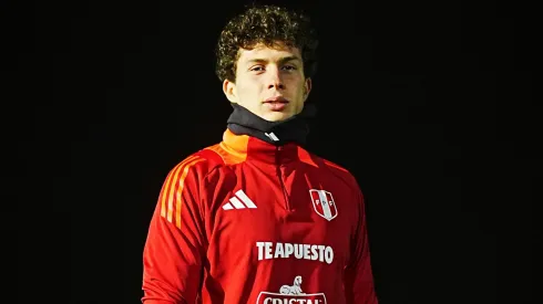 Fabio Gruber en la Selección Peruana.