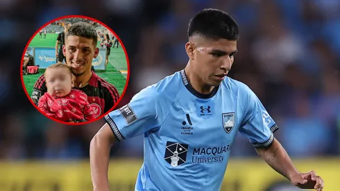 Piero Quispe y Aydan Hammond se enfrentaron en el Clásico de Australia.