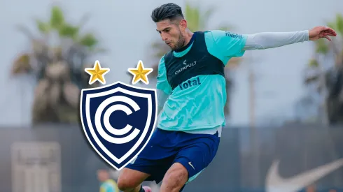 Carlos Zambrano en el entrenamiento de Alianza Lima.