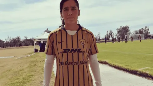 Grecia Ruiz es la nueva jugadora de Pumas Femenil.
