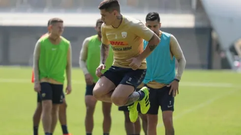 Pumas practicó definición en el entrenamiento