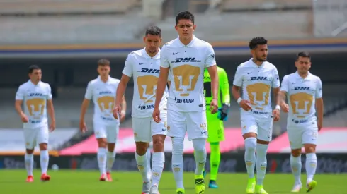 José Galindo previo a un partido de Pumas
