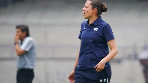 Karina Báez ante Tigres en CU
