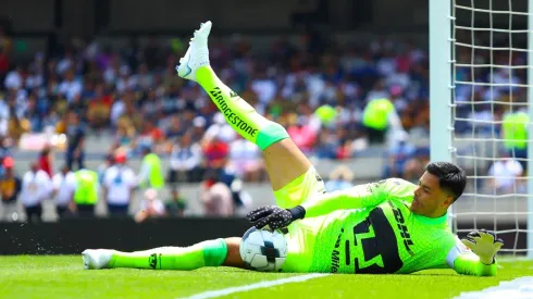 Alfredo Talavera durante un partido en CU.
