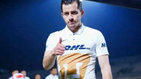 Alan Mozo en su partido de CU
