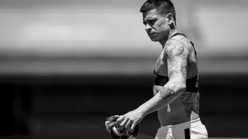 Juan Manuel Iturbe en su último partido con Pumas
