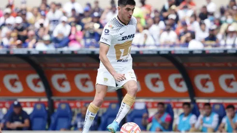 Ciudad de Mexico, 3 de julio de 2022. Gustavo Del Prete, durante el partido de la jornada 1 del torneo Apertura 2022 de la Liga BBVA MX, entre los Pumas de la UNAM y los Xolos de Tijuana, celebrado en el estadio Olímpico Universitario. Foto: Imago7/ Rafael Vadillo
