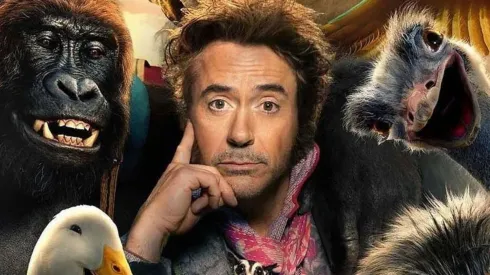 Póster oficial de Dolittle con Robert Downey Jr
