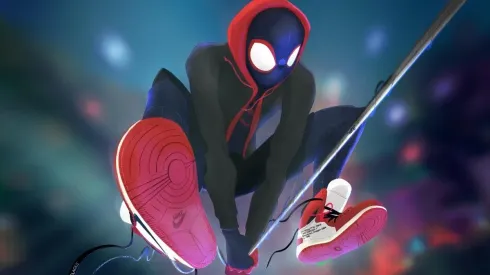 Escena de la película "Spider-Man: Into the Spider-Verse"
