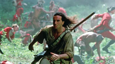 Daniel Day Lewis en "El Último de los Mohicanos"
