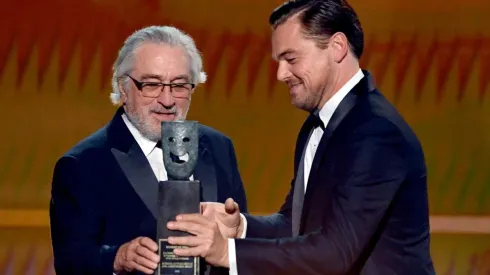 Robert De Niro y Leonardo Di Caprio en los SAG Awards 2020
