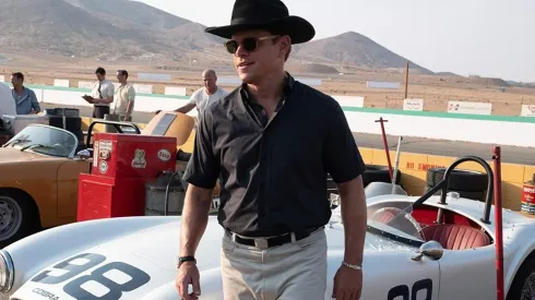 Matt Damon en Ford v Ferrari
