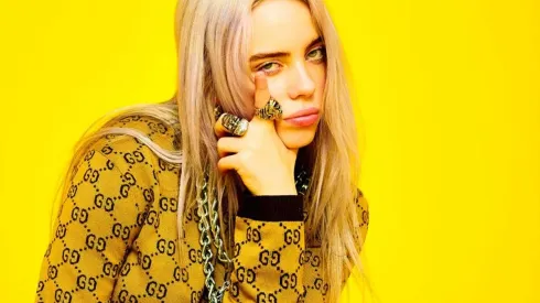 Billie Eilish en la producción de su disco
