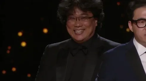 Bon Joon Ho en los Oscars 2020
