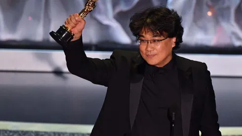 Bong Joon Ho en los Oscars 2020
