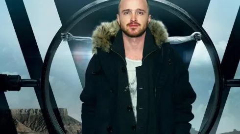 Aaron Paul en un evento de Westworld
