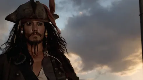 Johnny Depp en Piratas del Caribe
