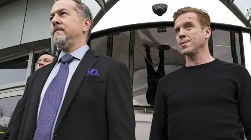 Paul Gimatti y Damian Lewis en Billions
