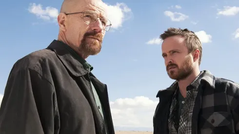 Bryan Cranston y Aaron Paul en Breaking Bad
