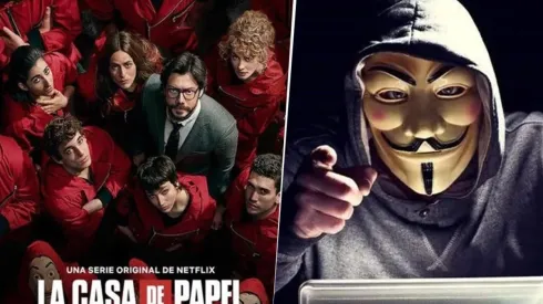 Aseguran que 'La Casa de Papel' se copió de Anonymous