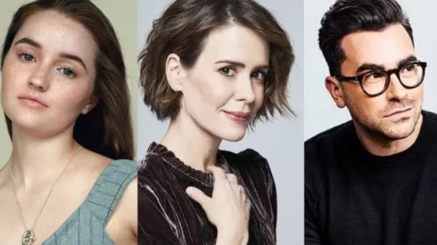 Kaitlyn Dever, Sarah Paulson y Dan Levy
