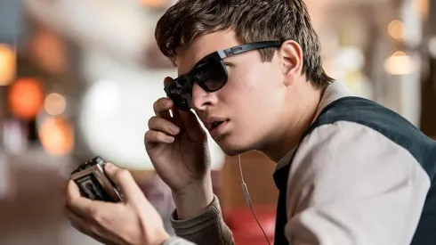 Ansel Elgort en Baby Driver
