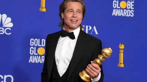 Brad Pitt en los Golden Globes 2020
