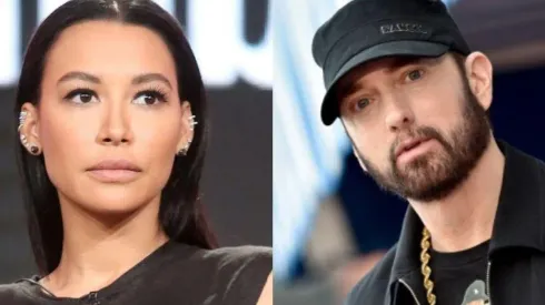 Naya Rivera y Eminem
