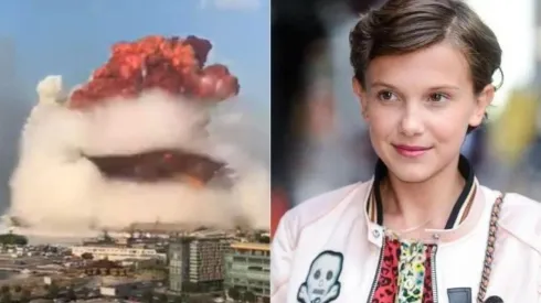 Millie Bobby Brown se solidarizó por lo ocurrido en Beirut.
