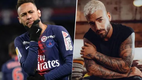 La broma de Neymar a Maluma que es tendencia mundial: a qué se debe